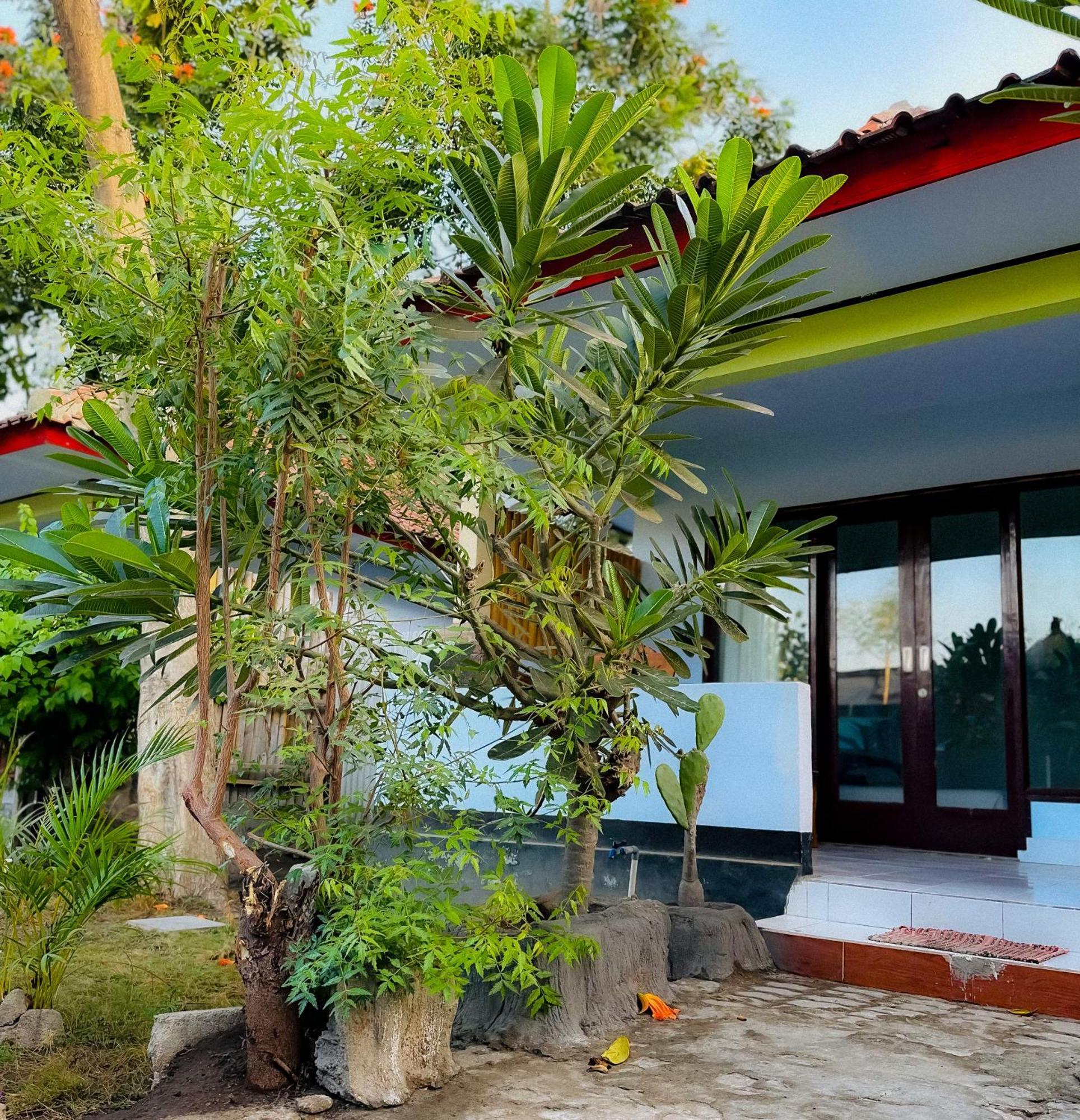 Creative Bungalow Beach Front Gili Trawangan Buitenkant foto